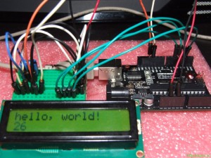 Arduino LCD - Hello World